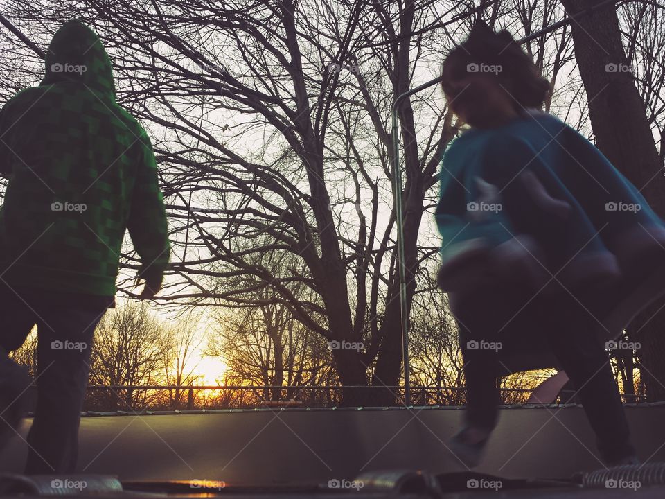 Trampoline Fun