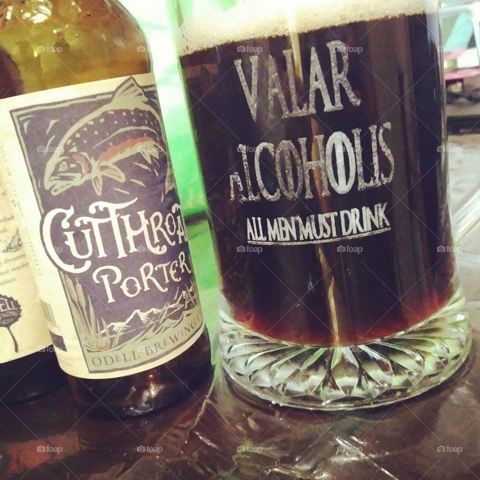 Cutthroat Porter beer, Valar Alcoholis