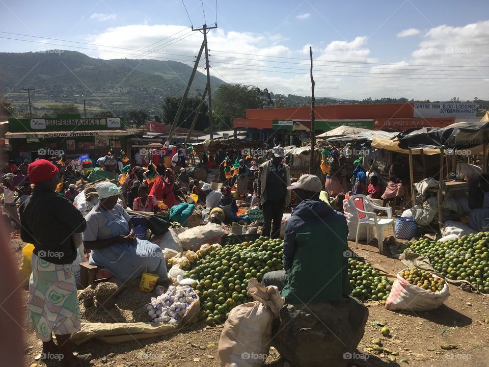 Kenya Market day