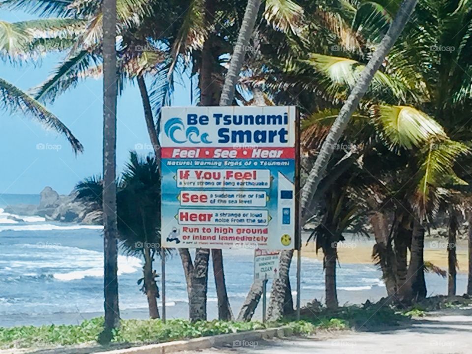 Be tsunami smart 