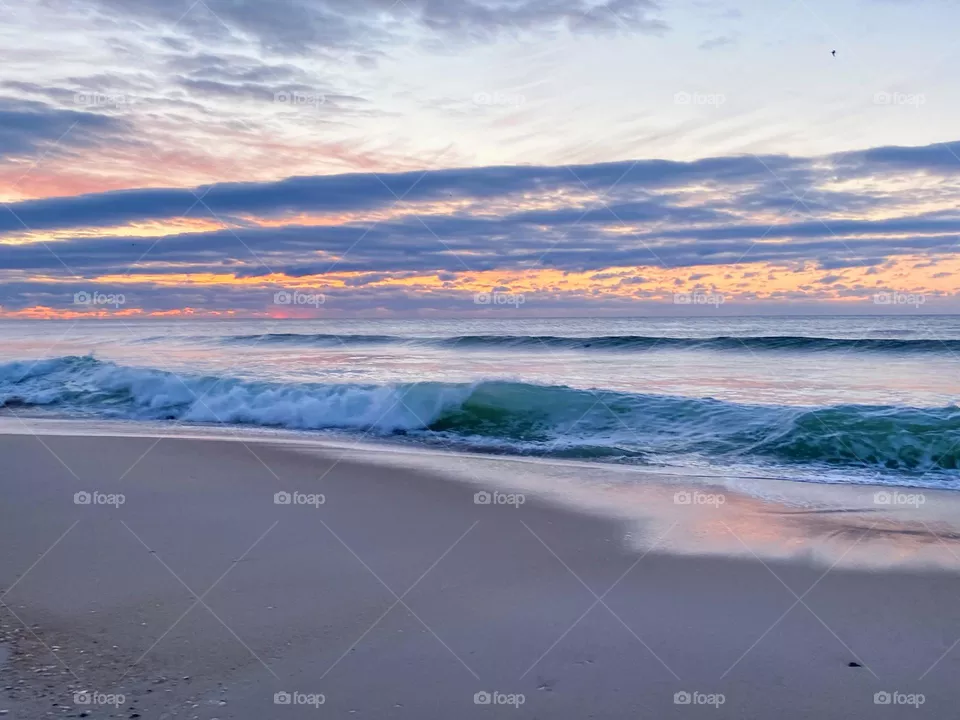 Ocean sunset 