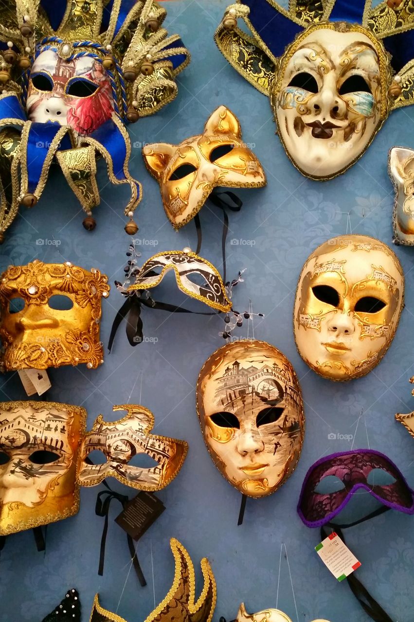 Venitian Masks. Masks for sale in Venice, Italy