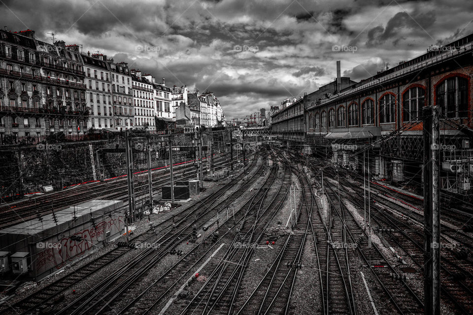 Railroad Paris, France