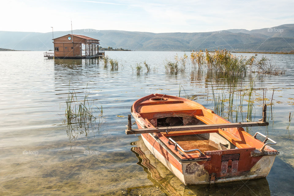 Water, No Person, Lake, Travel, Watercraft