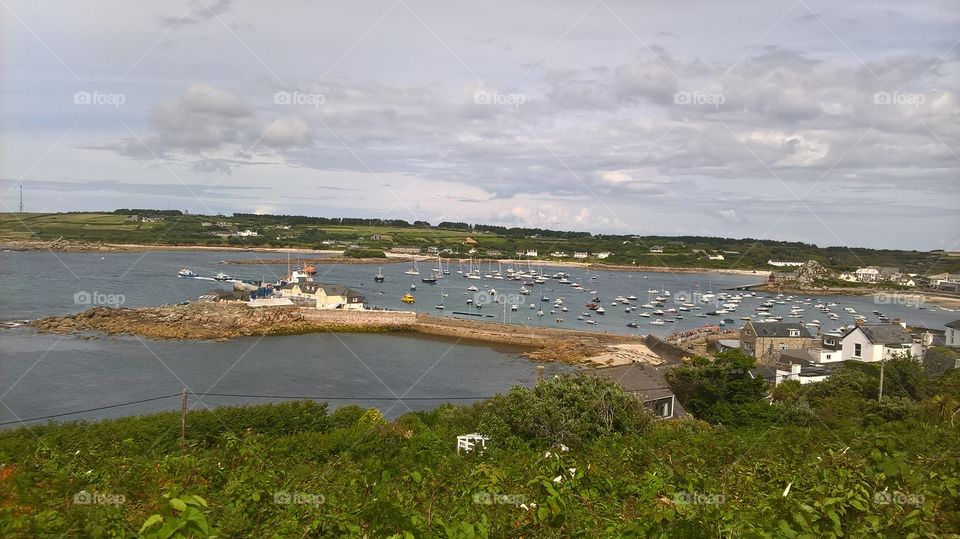 St Mary’s harbour on the Isles of Scilly