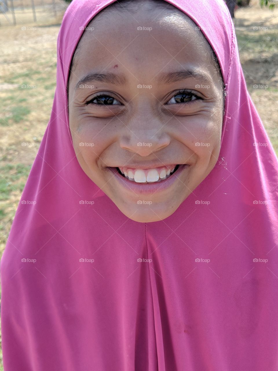 Give us a huge smile