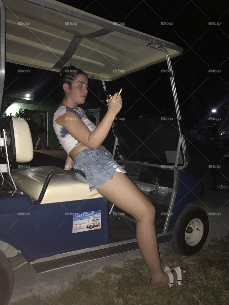 Cigarette Golf Cart