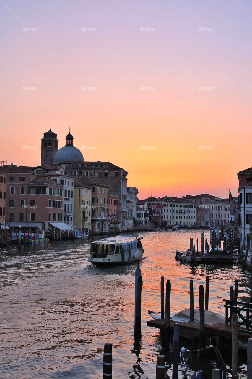 Sunrise in Venice