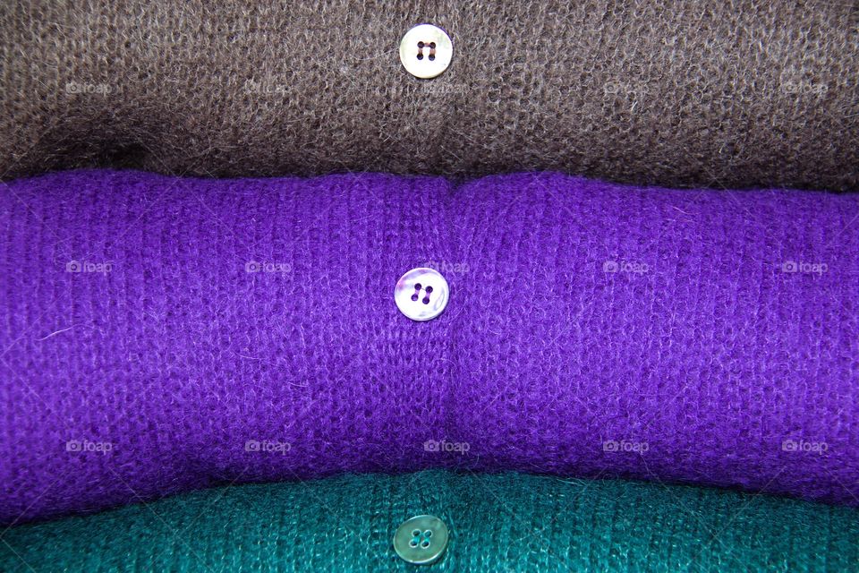 Writings purple cardigan