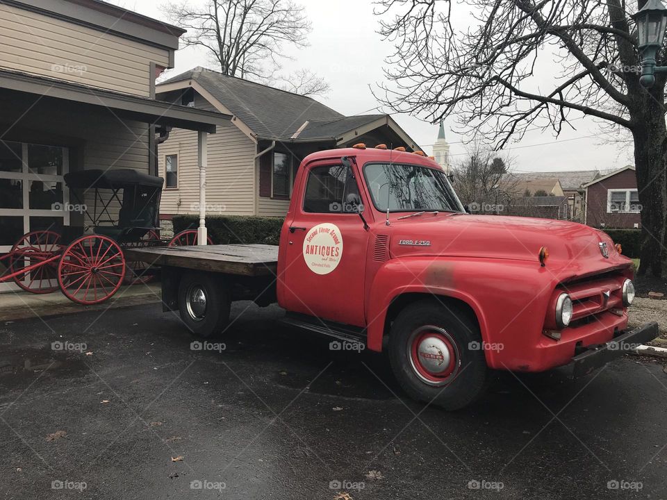 Vintage truck with soul 