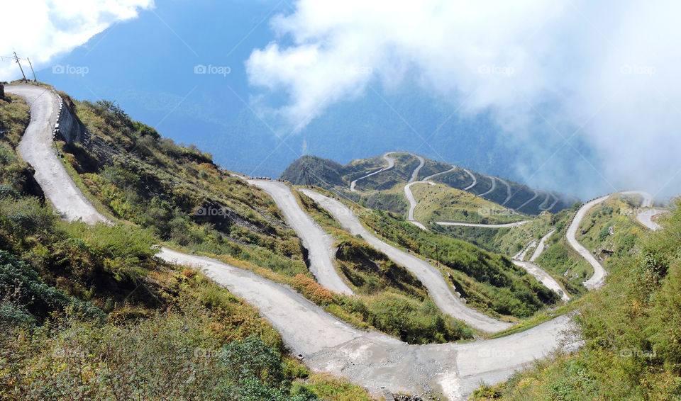 Beautiful Sikkim, old silk route