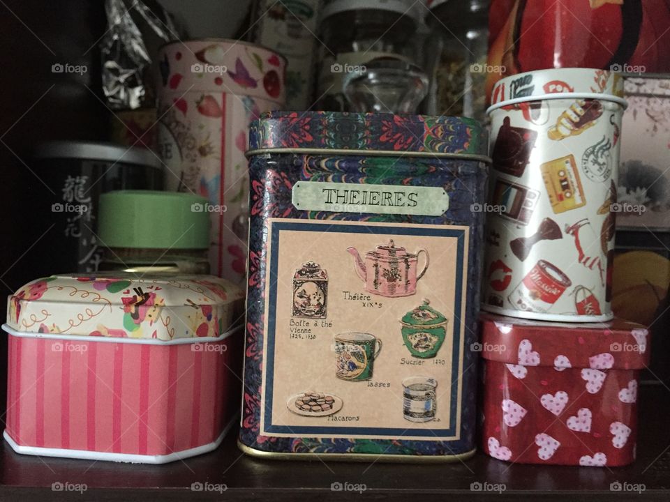 Tea boxes