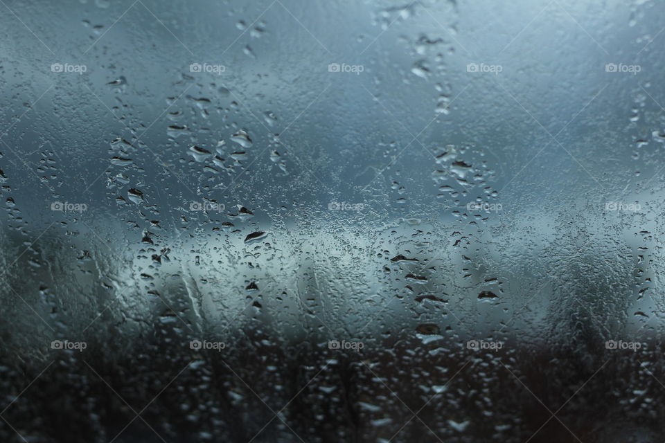 Regen Fenster