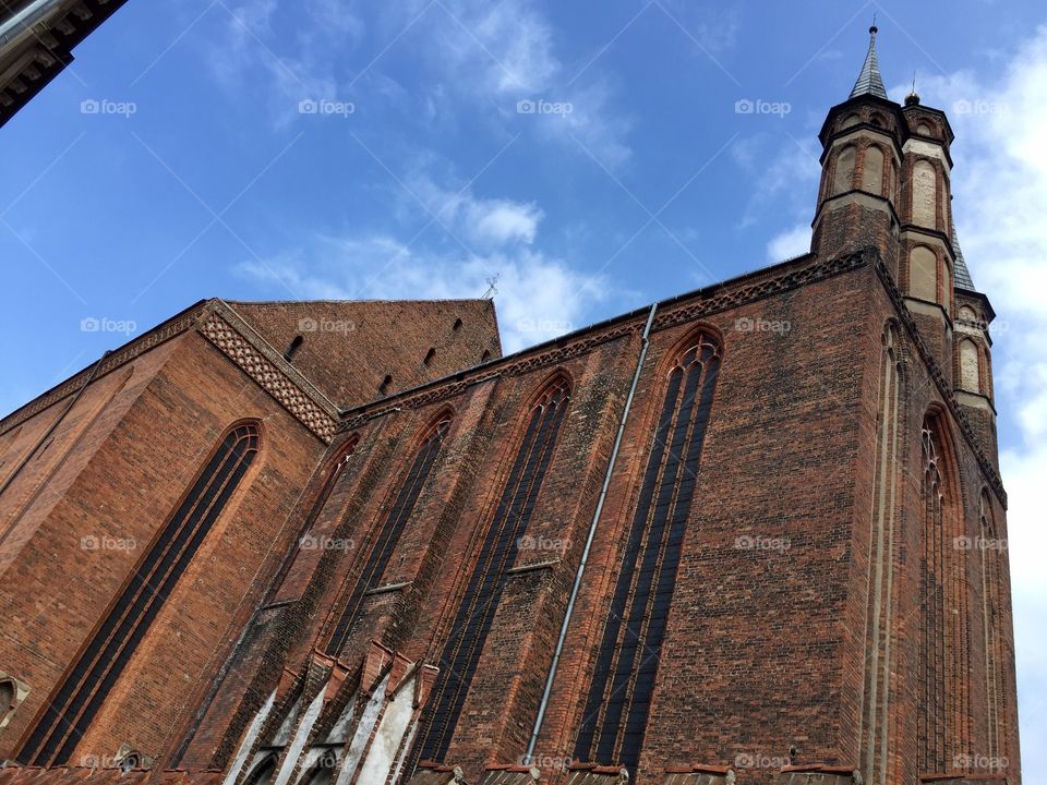 St.Maria's Dome from the side view