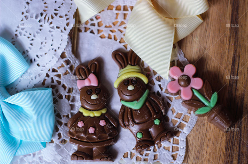 easter bunny chocolate