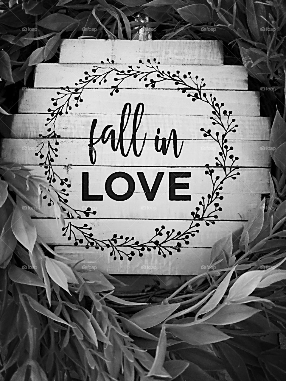 fall in love autumn decorations