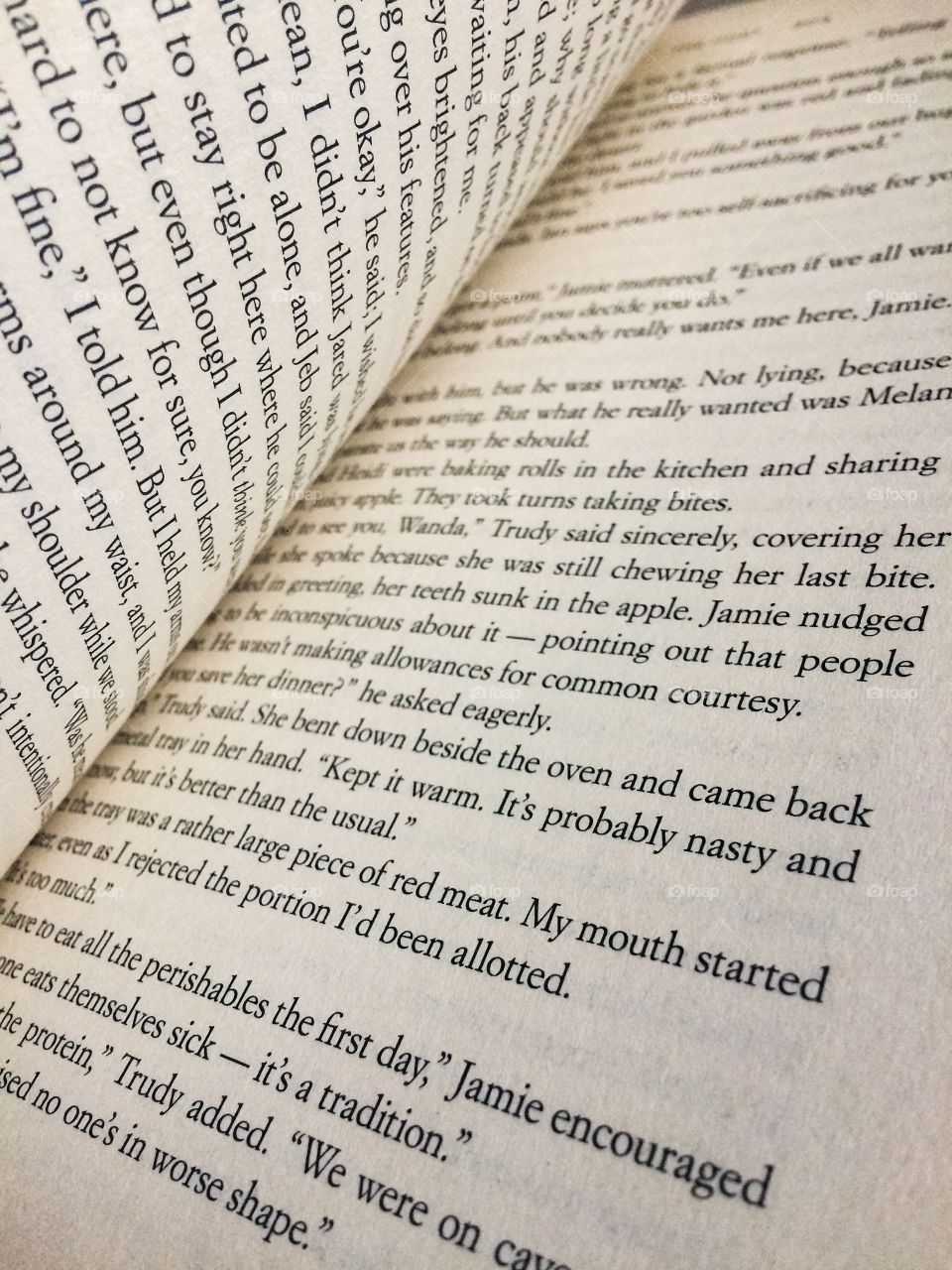 Books allow you to be someone else for just a little while.