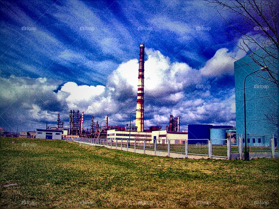 power. powerstation in lithuania