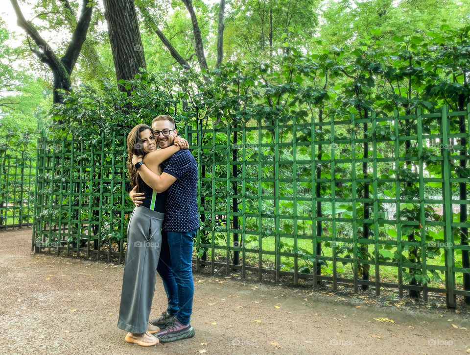 Love rounded by nature 