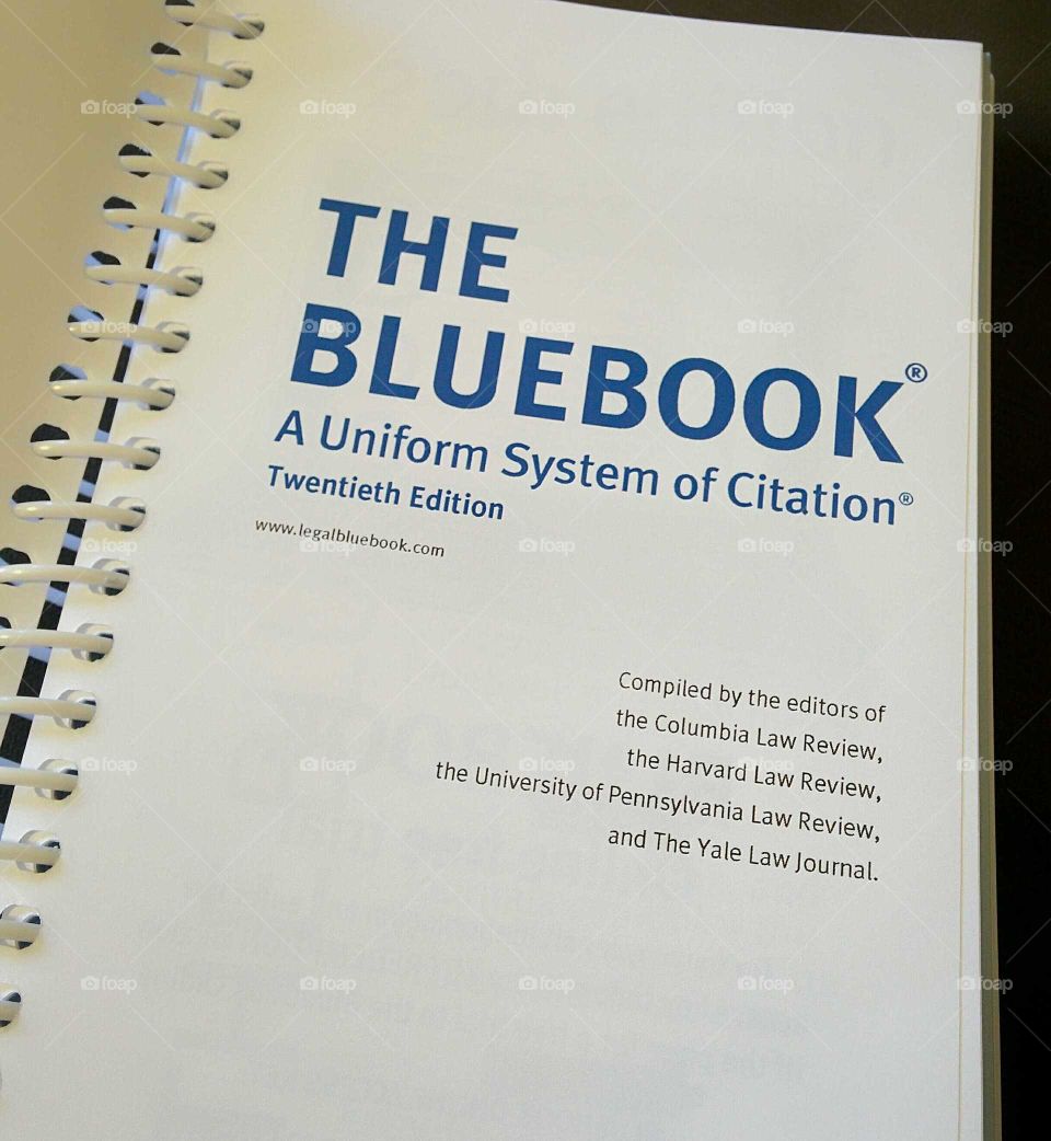 The Bluebook