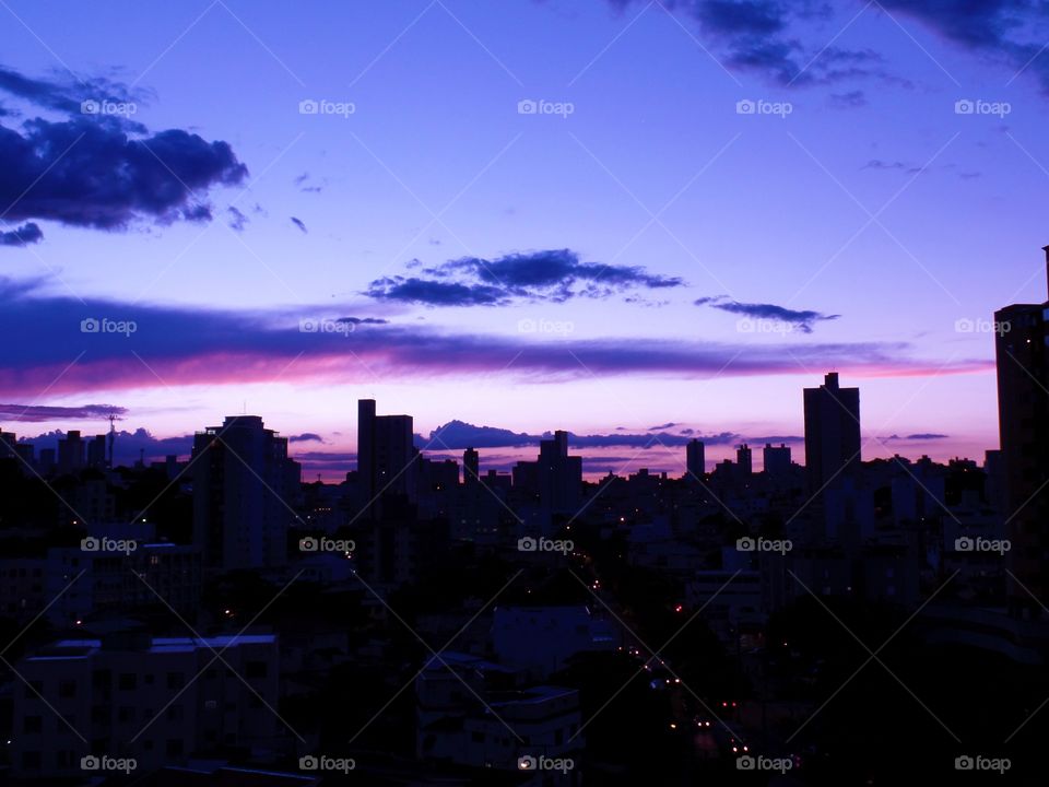 sunset - bh. sunset - Belo Horizonte, Brazil
