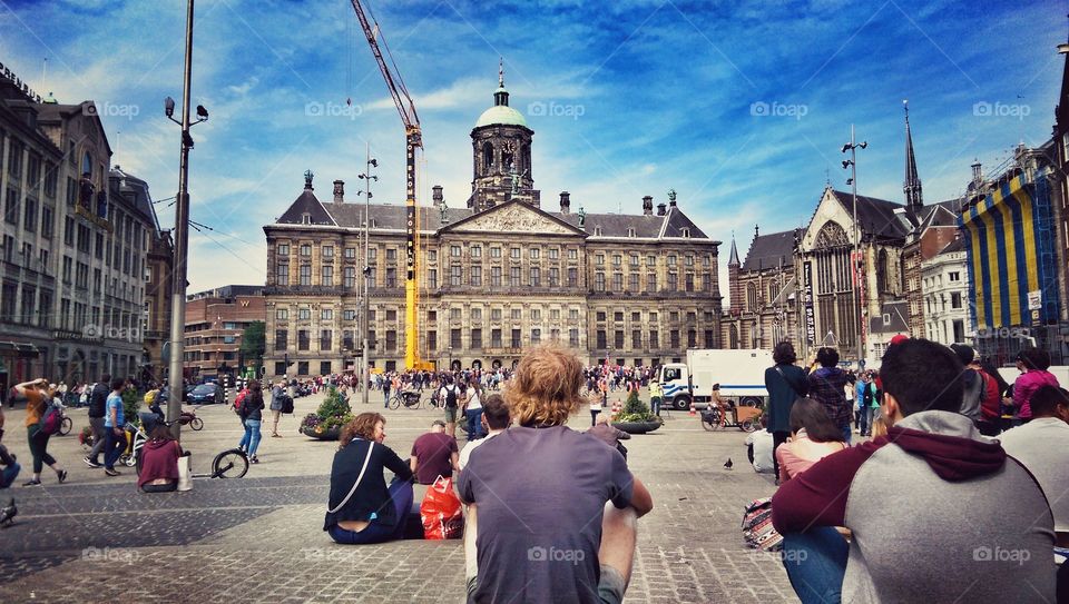 Dam square Amsterdam