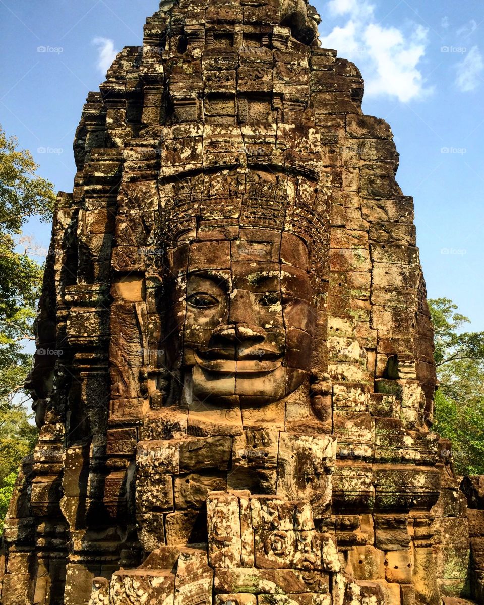 The many faces of Cambodia 
Angkor wat 