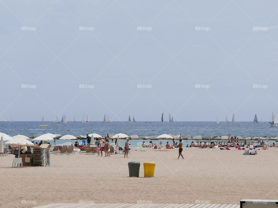 beach Barcelona