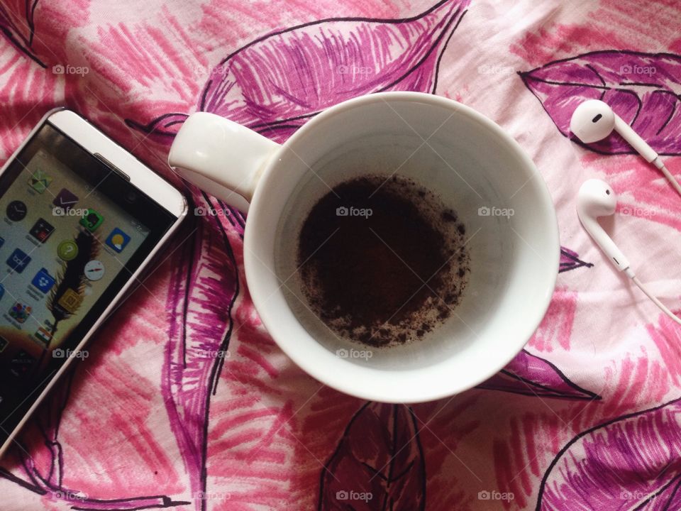 Getting the coffee ready