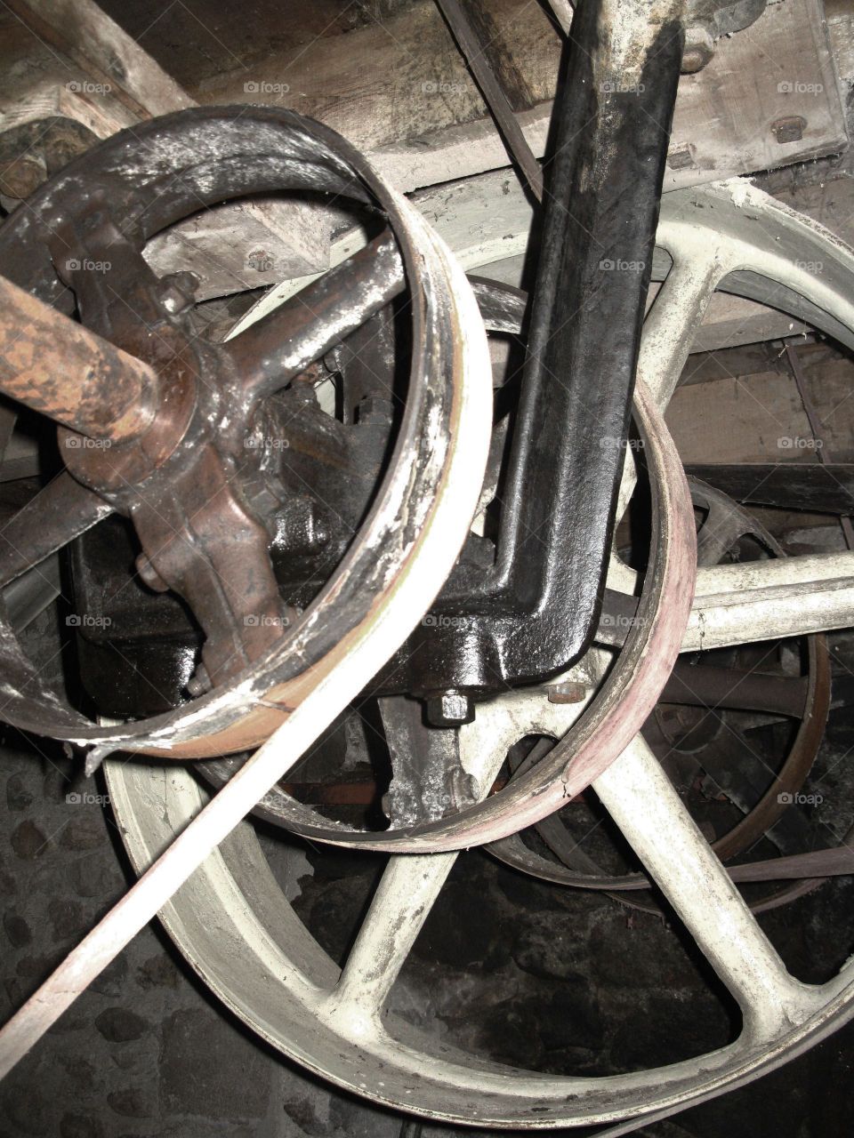 Brewery machine in Lamastre in France