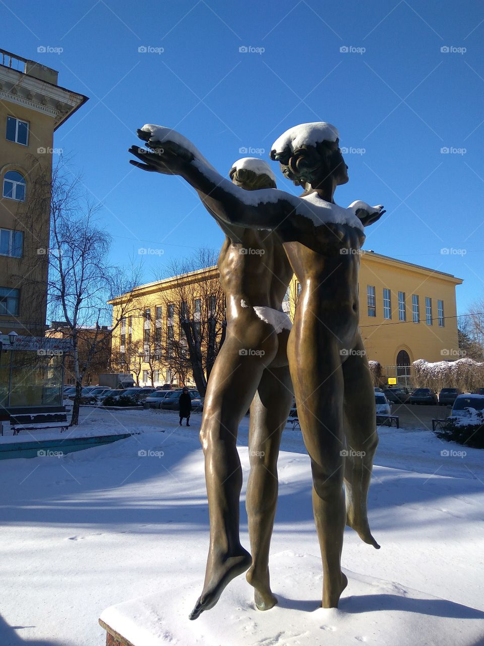 Winter sculpture