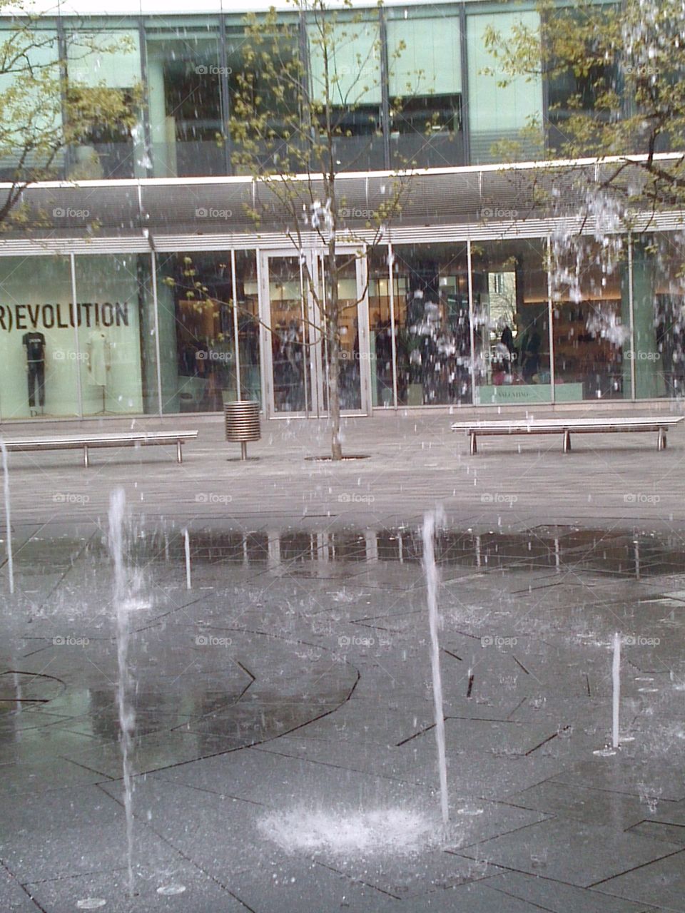 urban fountain