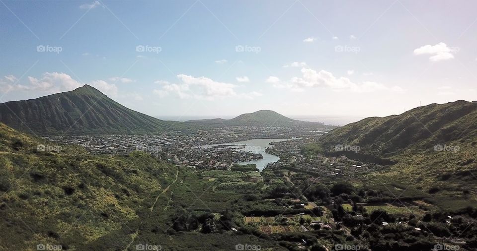 Hawaii Kai from Above the Valley 1