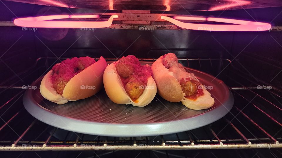meatball sub in oven
