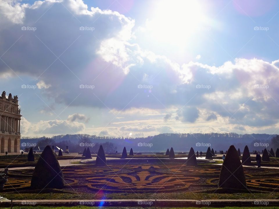 Versailles gardens, France