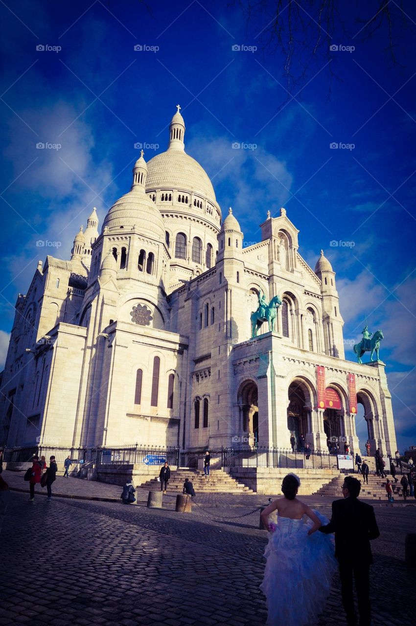Sacre Coeur church in Paris