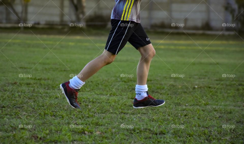 boy running