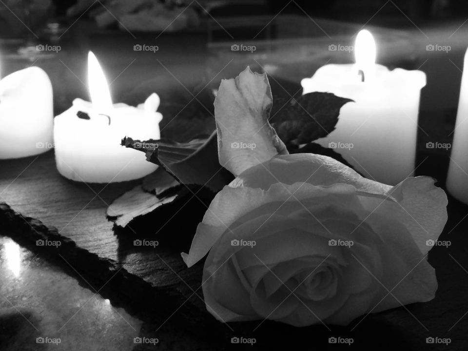 Candle, Wedding, Flower, Flame, Love