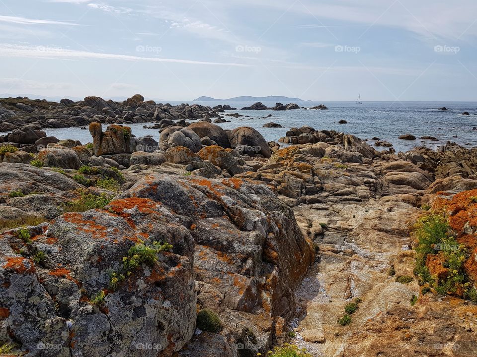 Rocky coastline