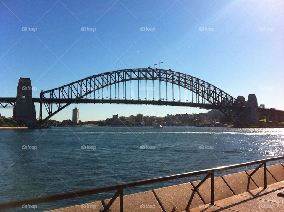 bridge harbour australia sydney by boki