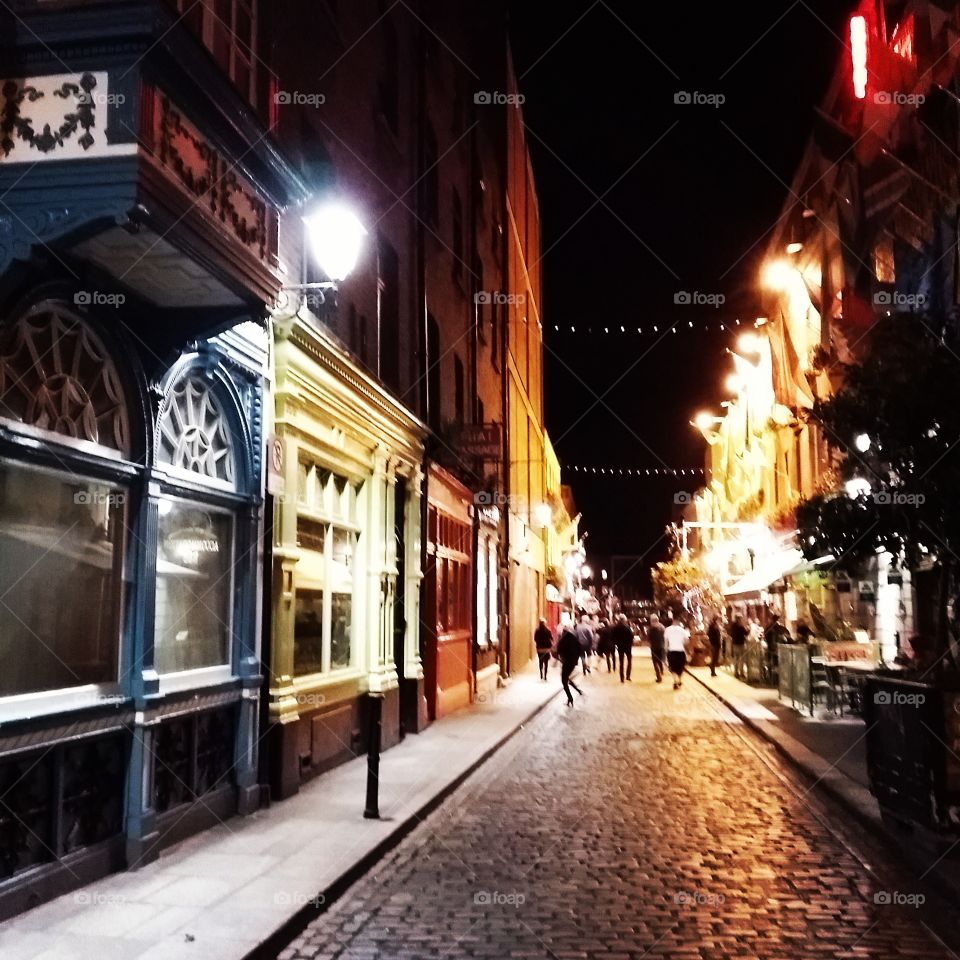Street Scene, Dublin Ireland