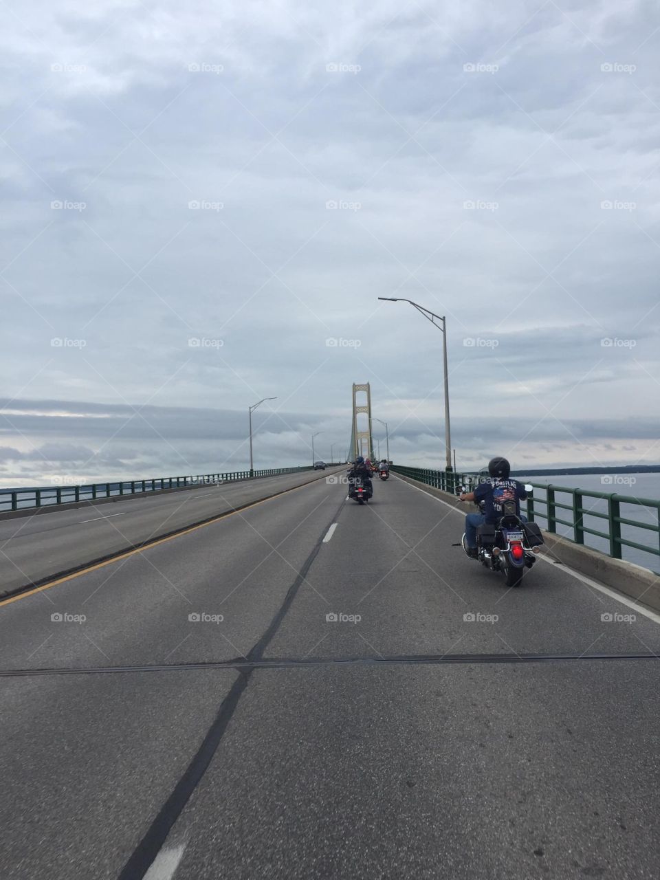 Riding the bridge