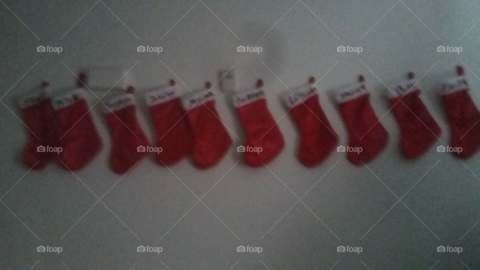 The stockings were hung....