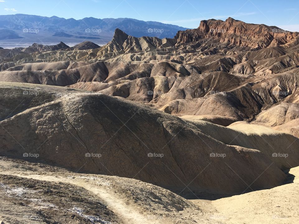 Zabriske Point, Death Valley 