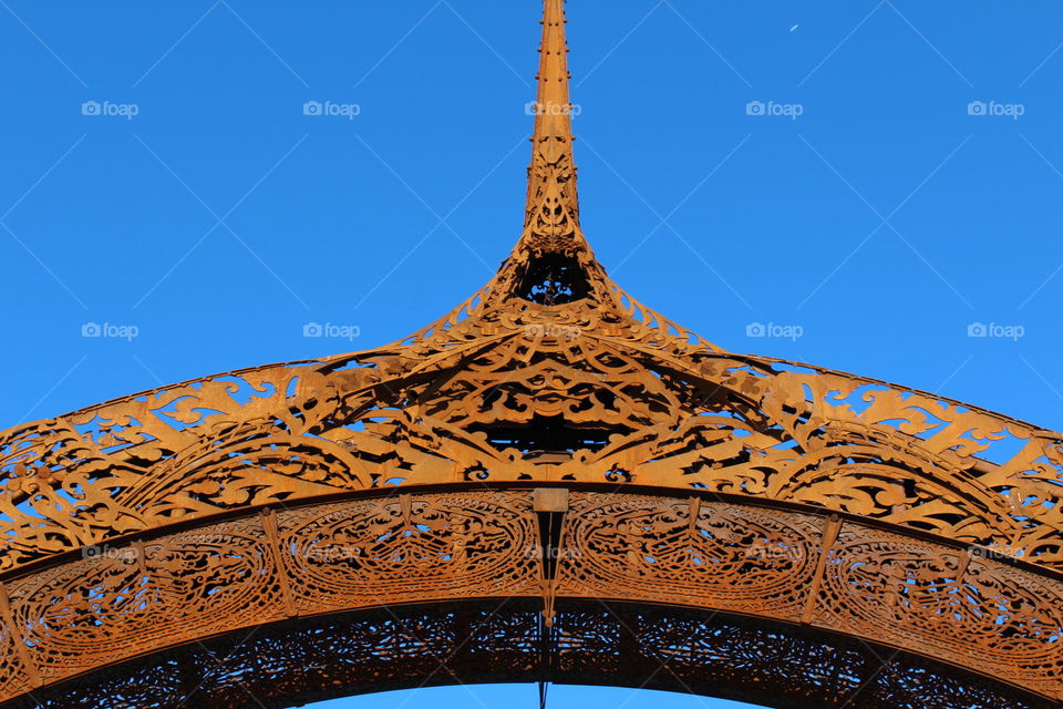 Blue Sky archway