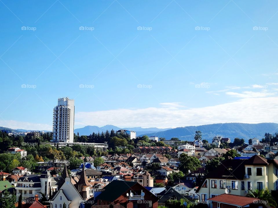 Sochi, city view