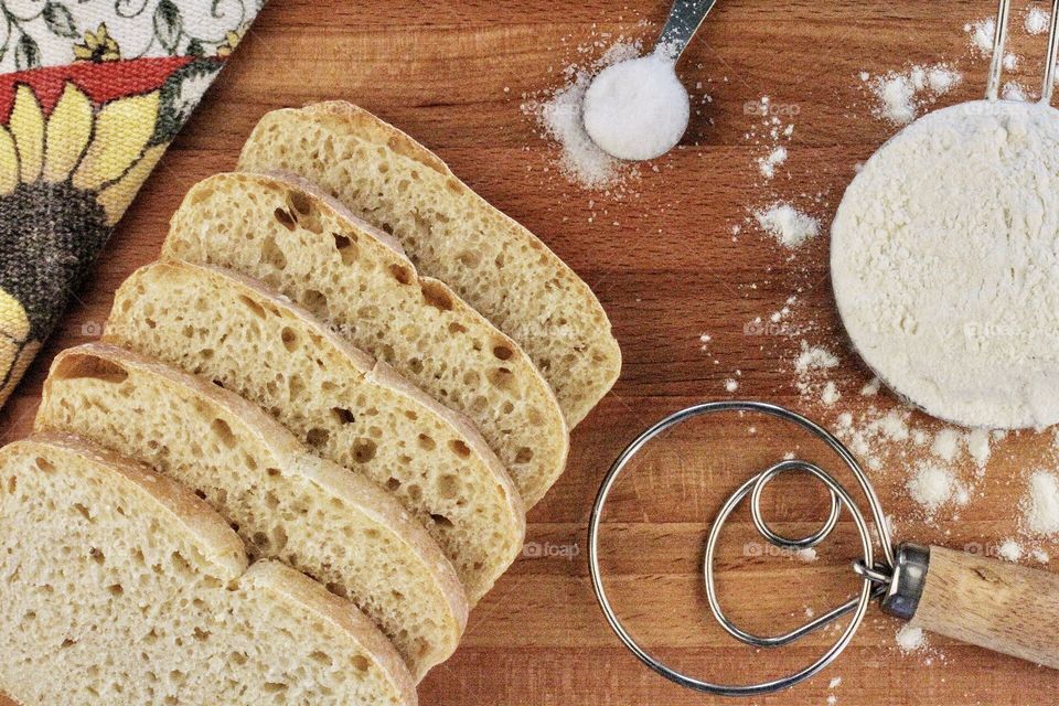 Homemade bread