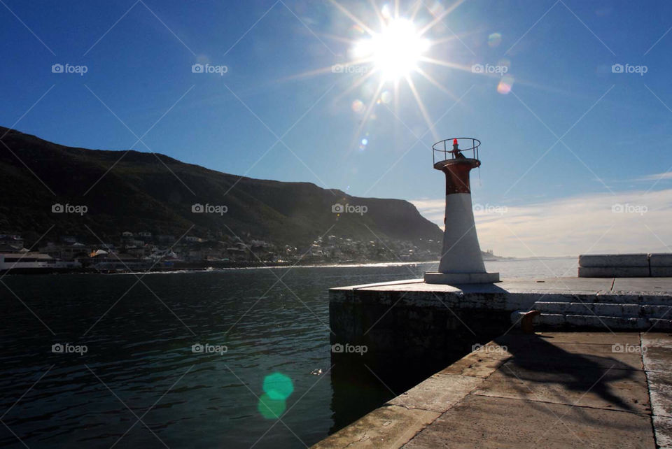 ocean sky light sun by el62580000