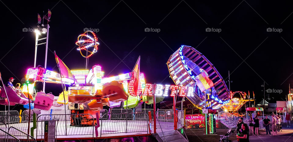 The carnival is in town.