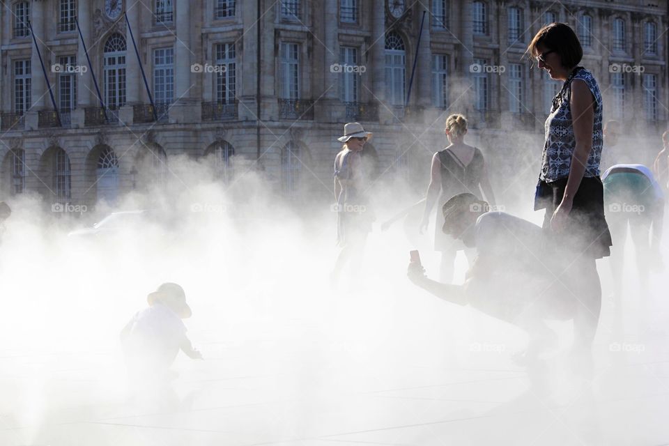 Miroir d'eau Bordeaux 